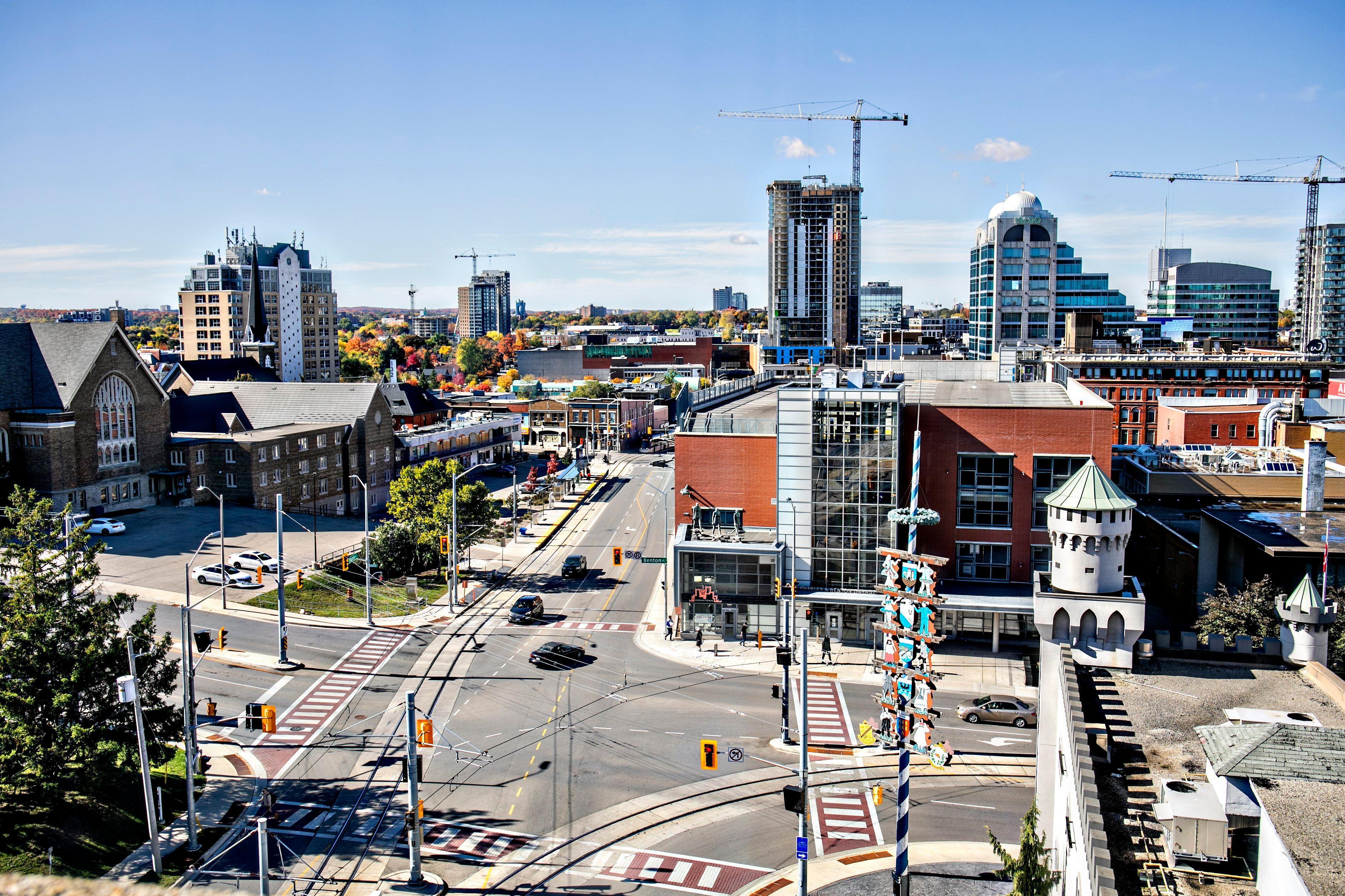 Hotel Crowne Plaza Kitchener-Waterloo By Ihg Exterior foto